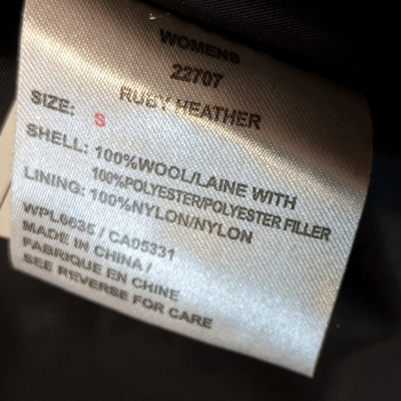 Woolrich wool coat small - Picture 6 of 6